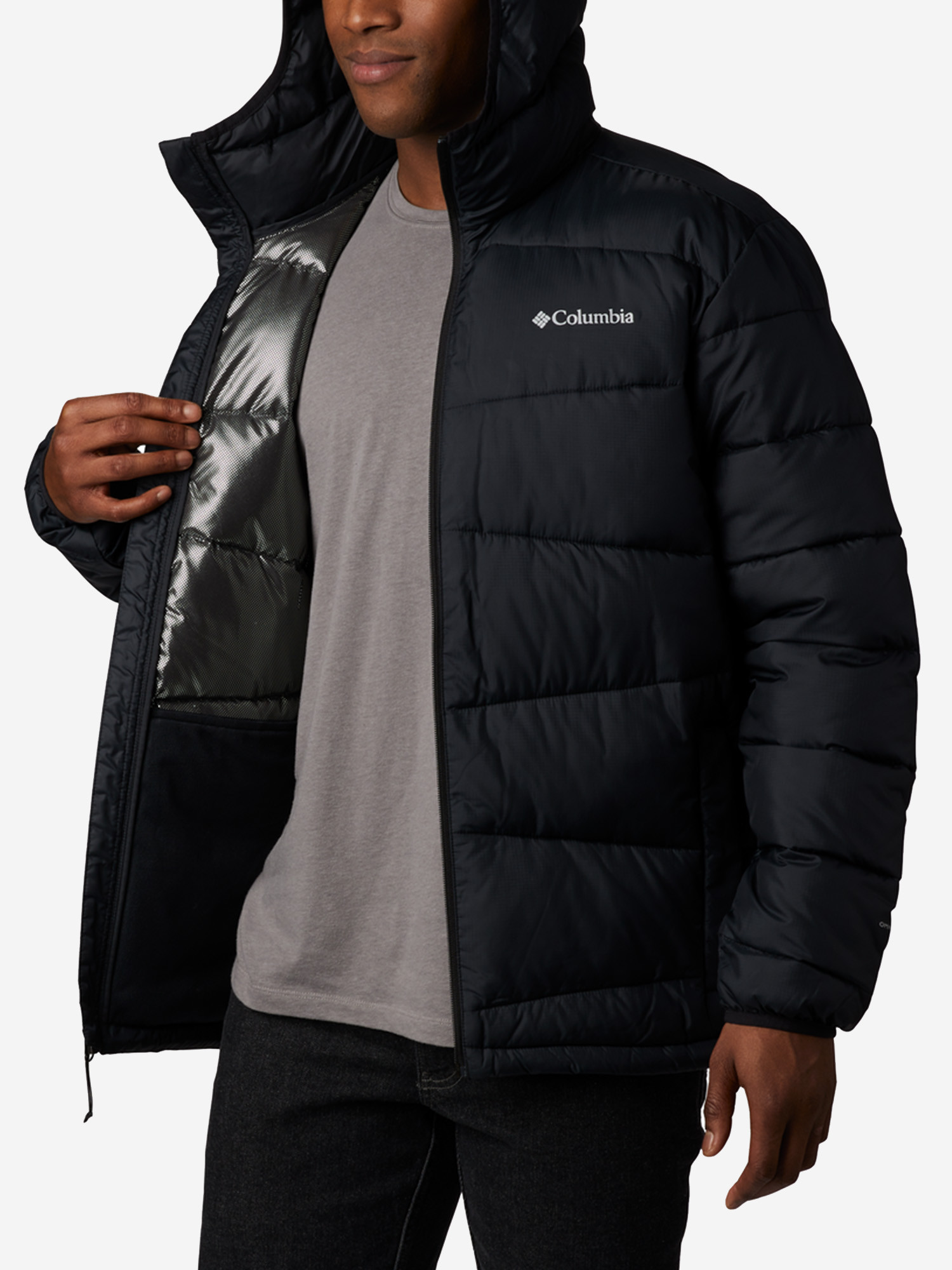 1864204-010 Куртка чоловіча Fivemile Butte™ Hooded Jacket чорний - фото