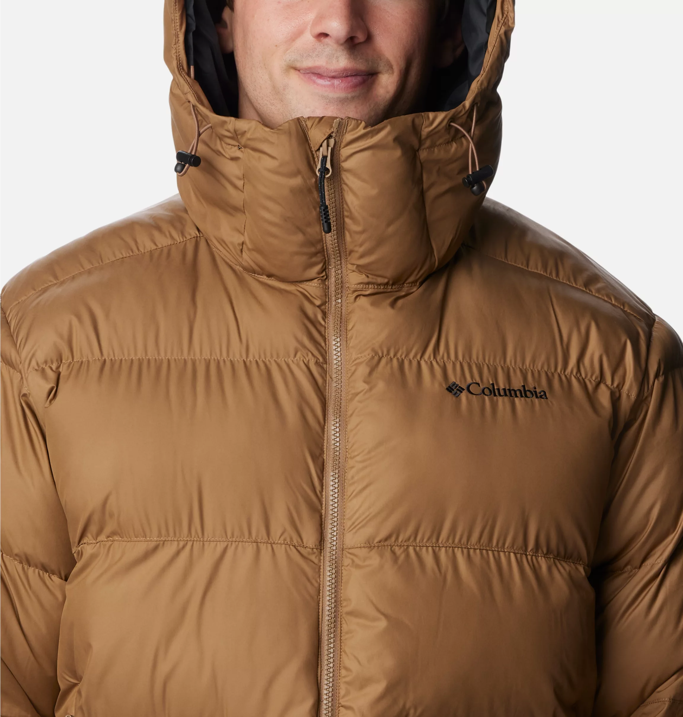 2050921-257 Куртка утеплена штучним пухом чоловіча Pike Lake™ Parka коричневий - фото