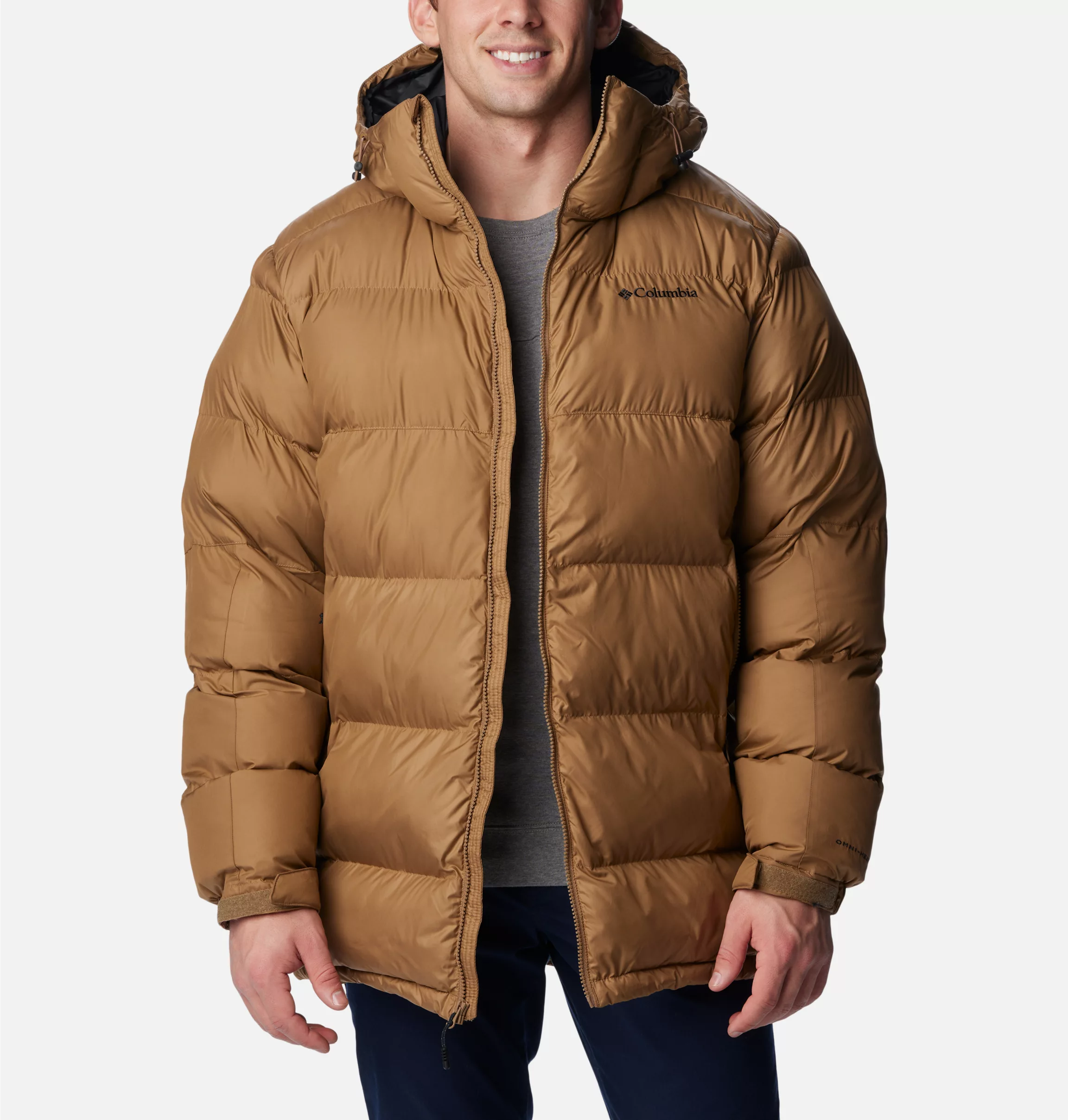 2050921-257 Куртка утеплена штучним пухом чоловіча Pike Lake™ Parka коричневий - фото