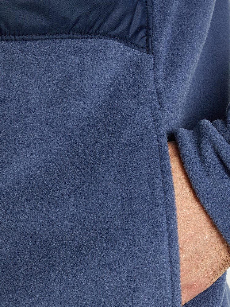 1861601-479 Джемпер чоловічий Basin Butte™ Fleece Full Zip синій - фото