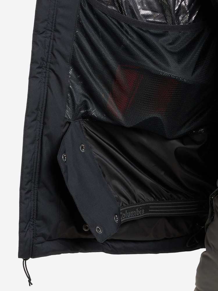 1864271-013 Куртка чоловіча гірськолижна Iceline Ridge™ Jacket чорний - фото