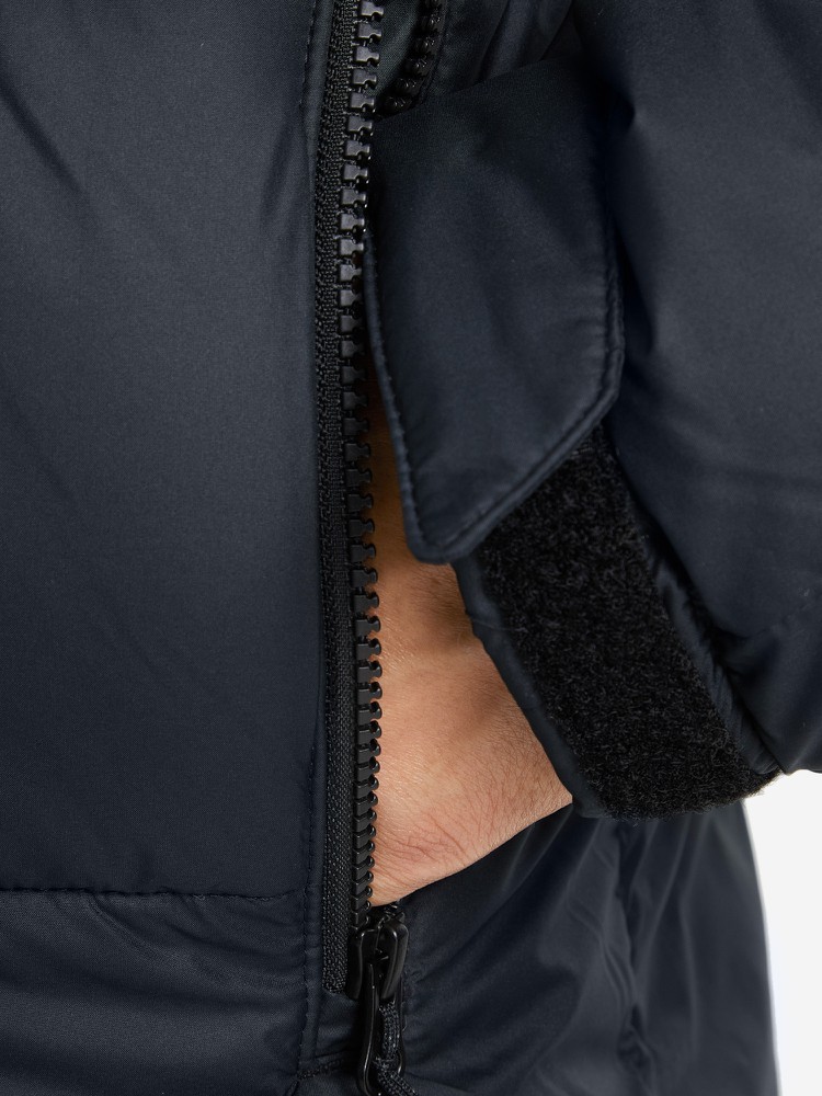 2050931-010 Куртка утеплення штучним пухом чоловічий Pike Lake™ II Hooded Jacket чорний - фото