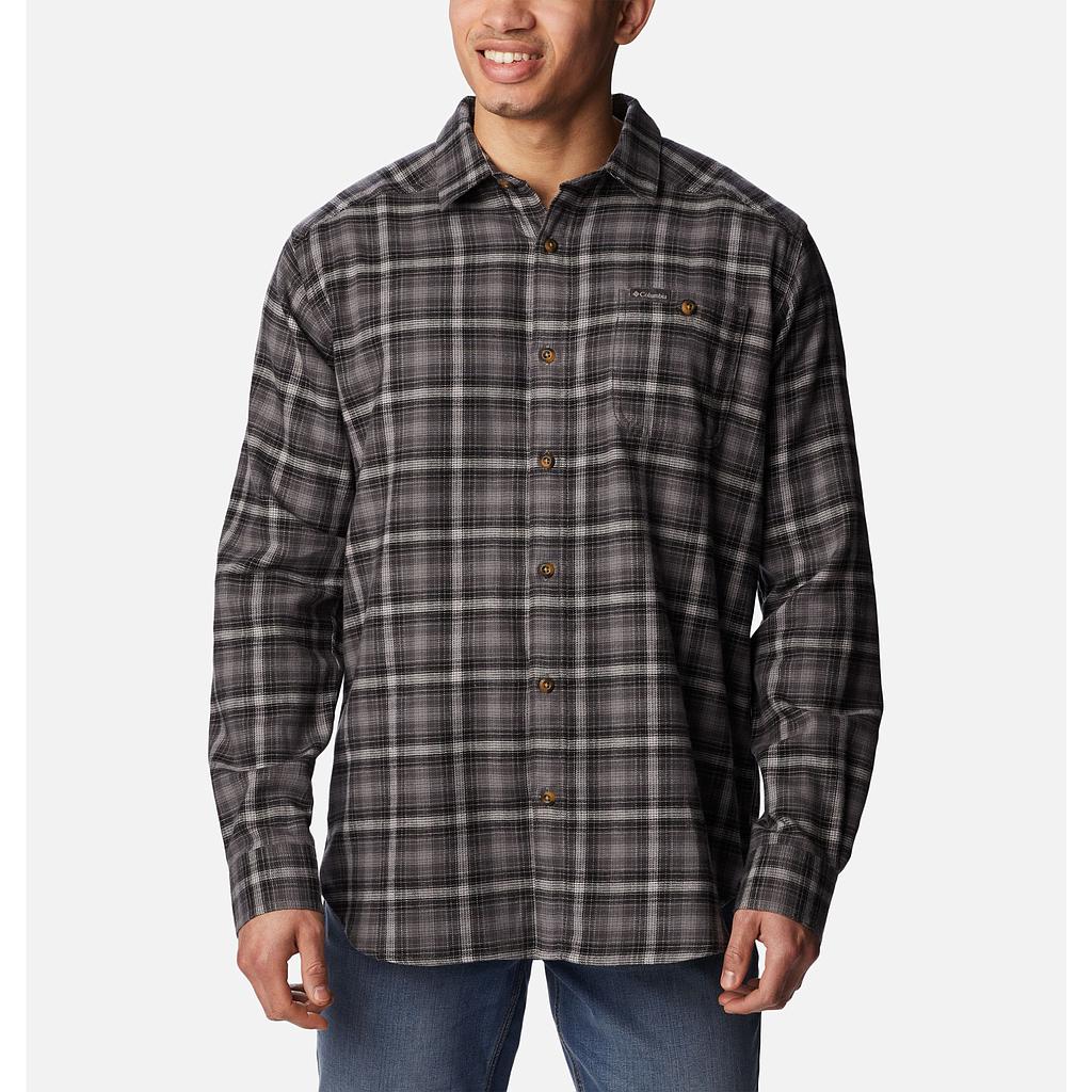 1617951-023 Сорочка чоловіча Cornell Woods™ Flannel Long Sleeve Shirt сірий - фото