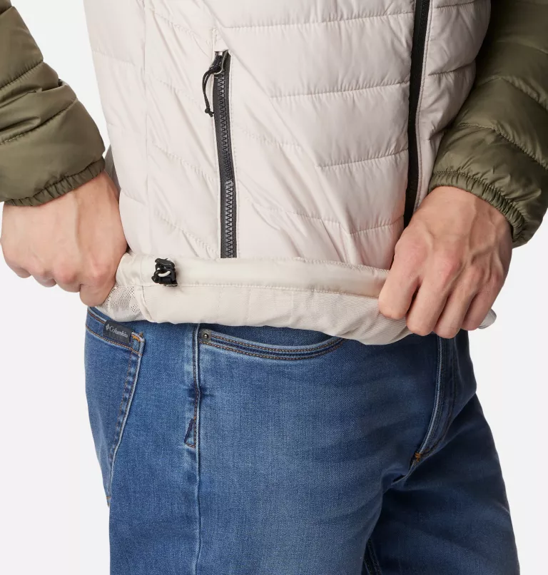 1693931-278 Куртка утеплення штучним пухом чоловічий Powder Lite™ Hooded Jacket бежевий - фото