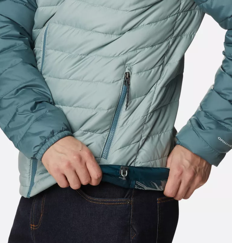 Куртка утеплена штучним пухом Colubmia Powder Lite™ Hooded Jacket (1693931-350) - фото
