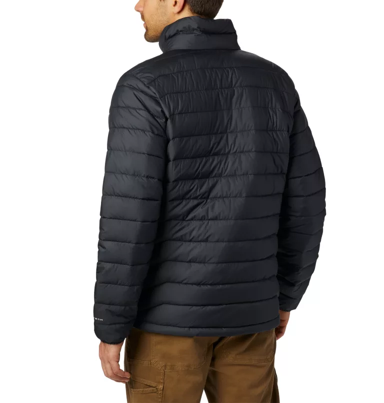 1698001-012 Куртка утеплена штучним пухом чоловіча Powder Lite™ Jacket чорний - фото