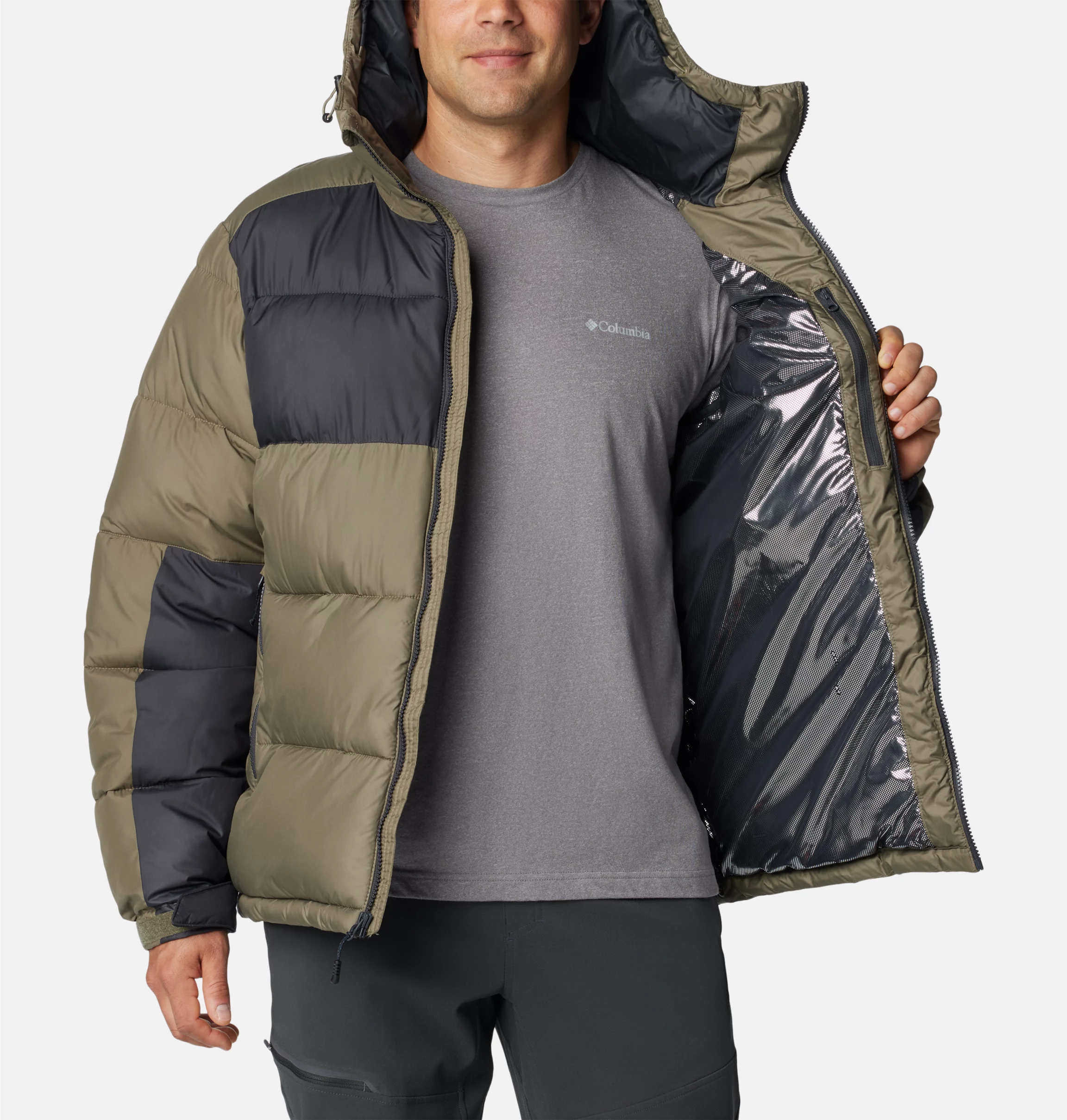 Куртка утеплена штучним пухом Columbia Pike Lake™ II Hooded Jacket (2050931-397) - фото