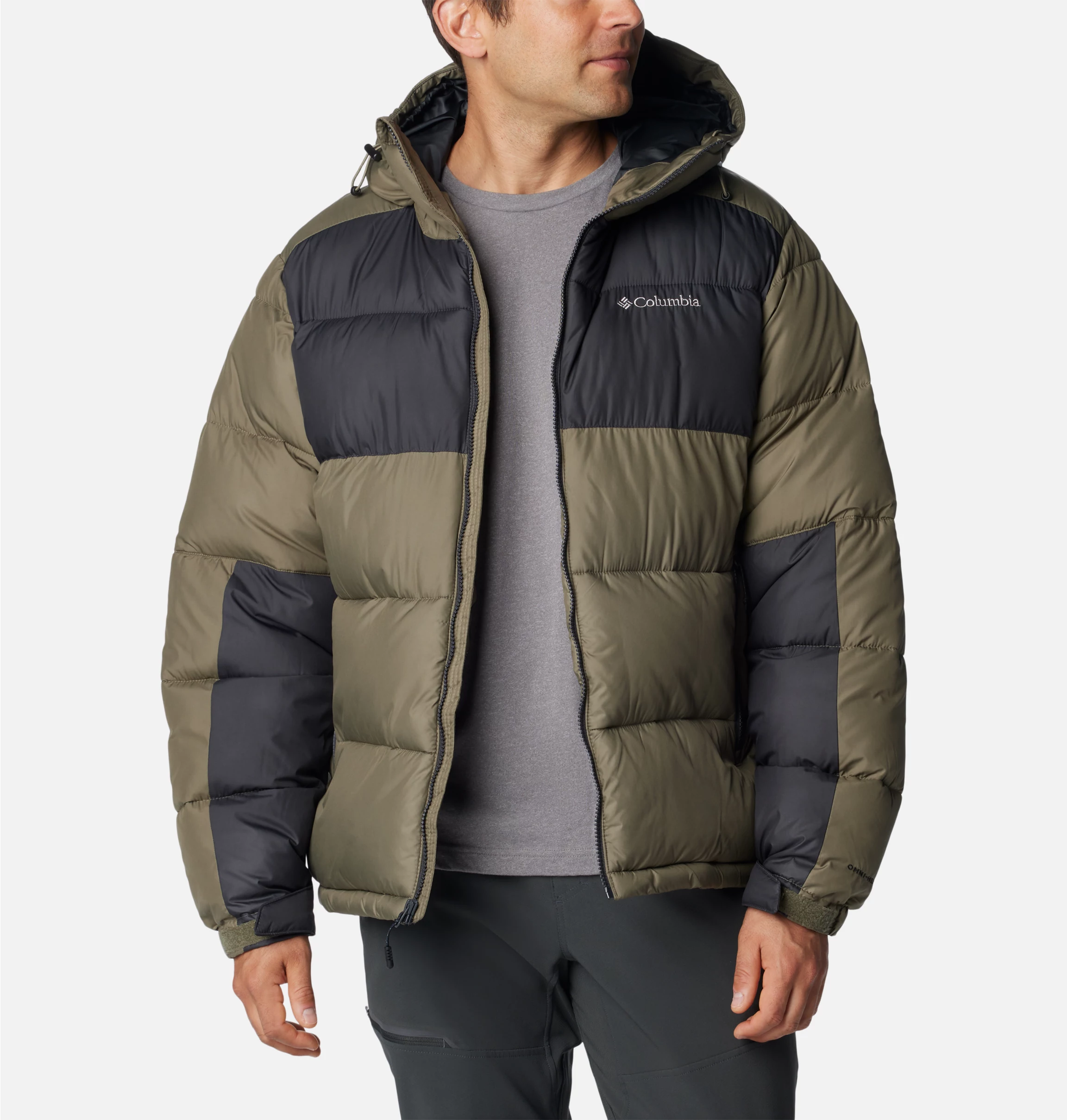 2050931-397 Куртка утеплення штучним пухом чоловічий Pike Lake™ II Hooded Jacket зелений - фото