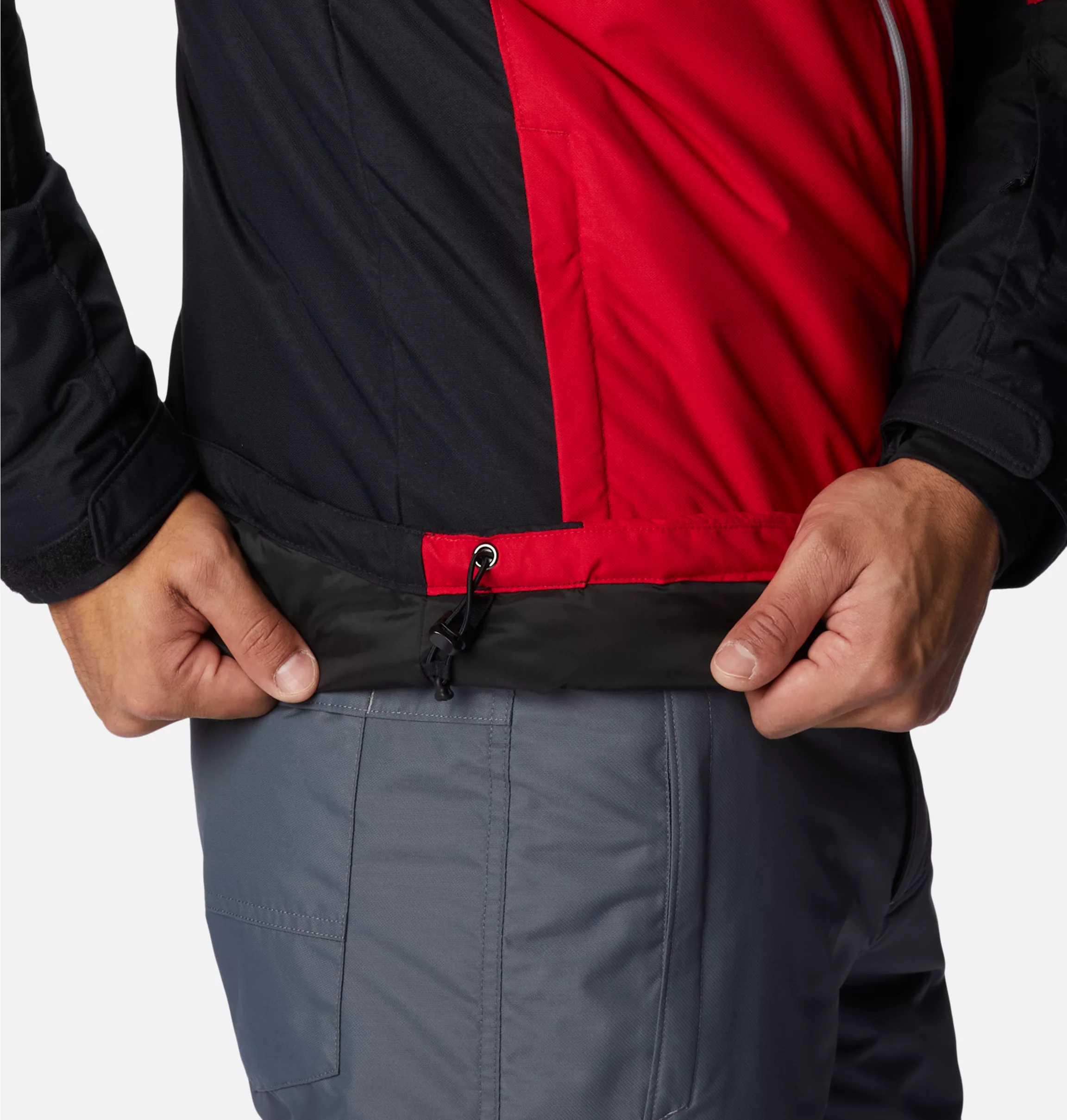 2011251-614 Куртка чоловіча гірськолижна Timberturner™ II Jacket червоний, чорний - фото