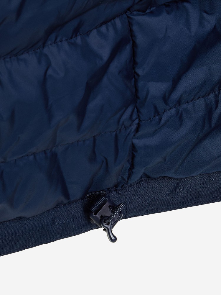 1958661-464 Куртка утеплення штучним пухом чоловічо темно-синій - фото