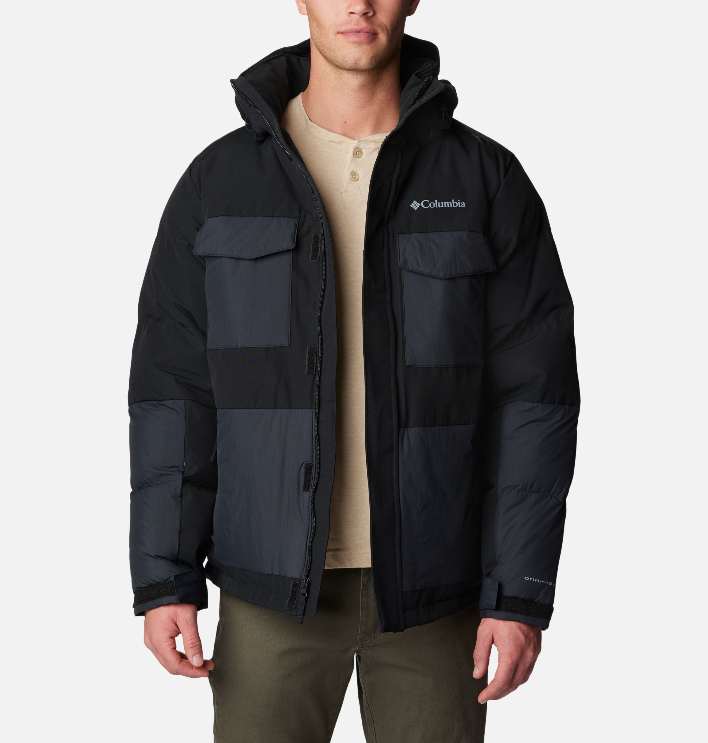 2051031-010 Куртка утеплення штучним пухом чоловічий Marquam Peak Fusion™ Jacket чорний - фото