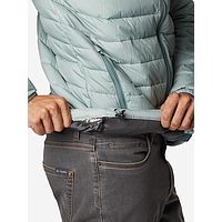 1698001-350 Куртка утеплена штучним пухом чоловічий Powder Lite™ Jacket зелений,сірий