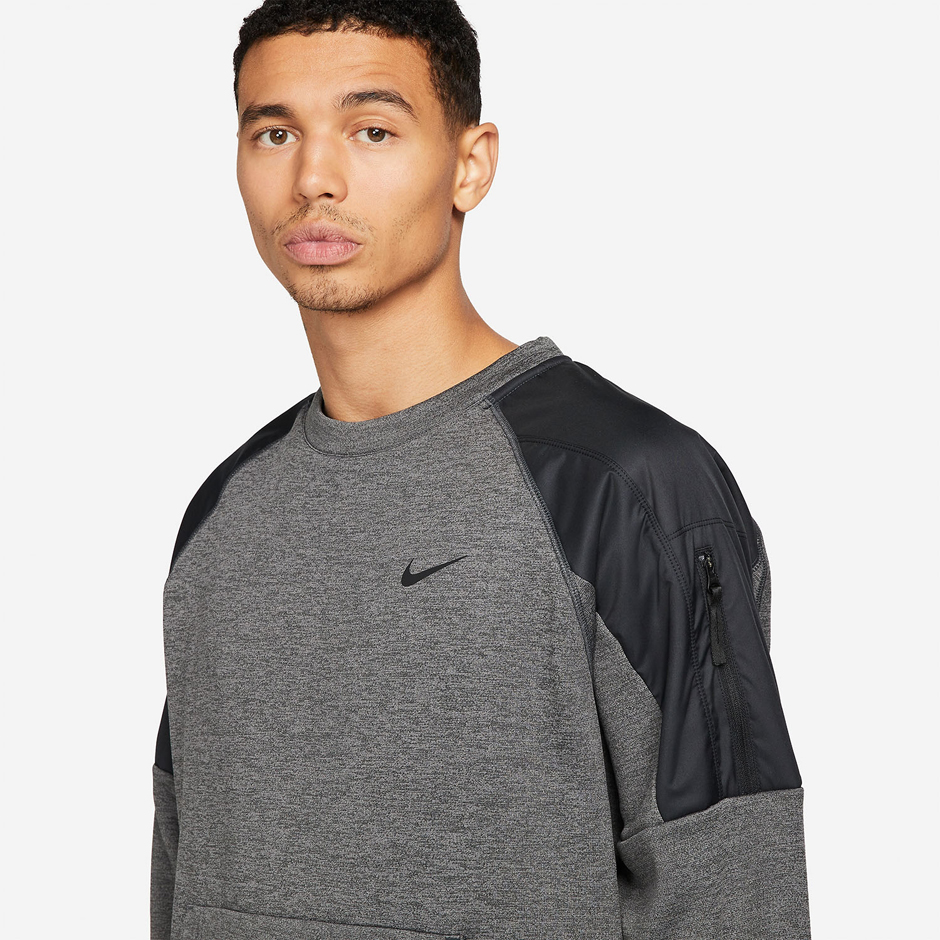 Толстовка NIKE Sweater Therma-Fit Novelty Crew (DQ4854071) - фото
