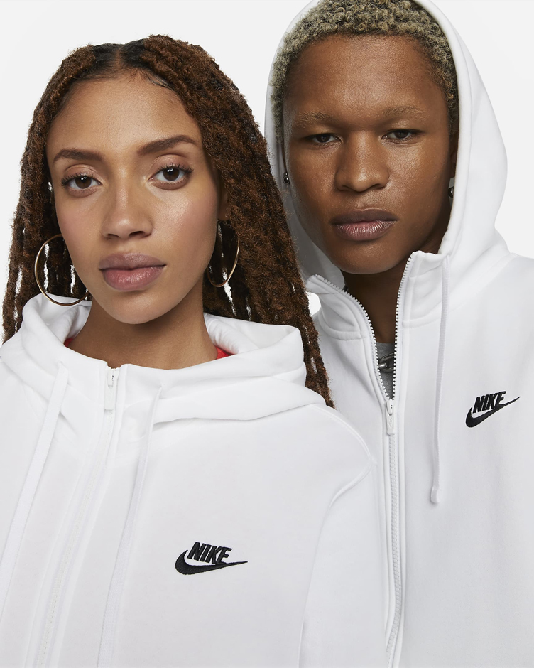 Толстовка NIKE M Nsw Club Hoodie Fz Bb (BV2645100) - фото