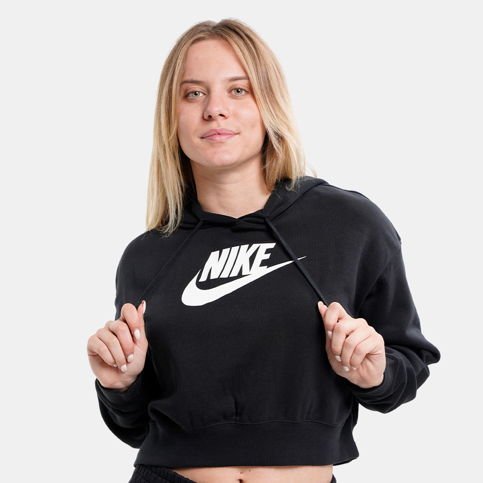 Толстовка NIKE W Nsw Club Flc Gx Crop Hdy (DQ5850010) - фото