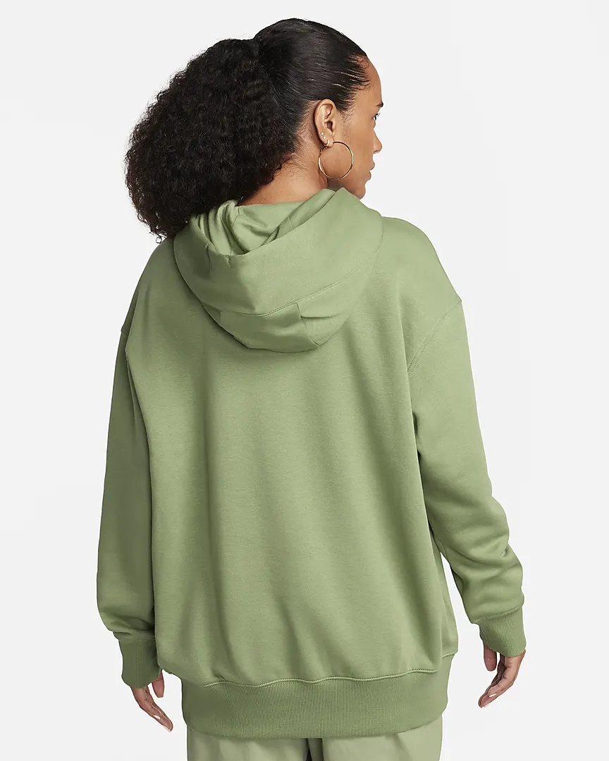 Толстовка Nike W Nsw Flc Os Po Hdy Swsh (FN7698386) - фото