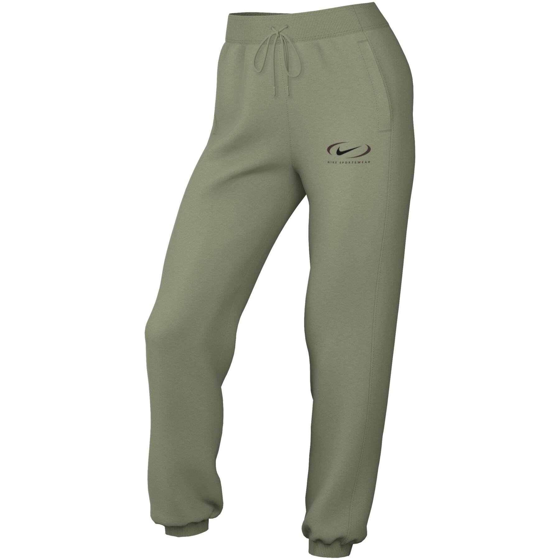 Штани Nike Phoenix Fleece Oversized High-Waisted Trousers (FN7716386) - фото
