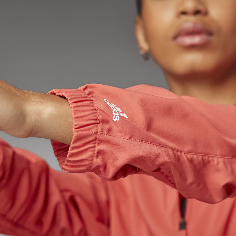 Олімпійка ADIDAS Damen Trainingsjacke Woven Badge Of Sport Rot (GL0694) - фото