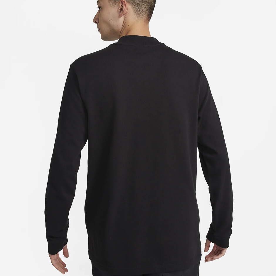 Толстовка NIKE M Nl Ls Mock Neck Shirt (DX5868010) - фото