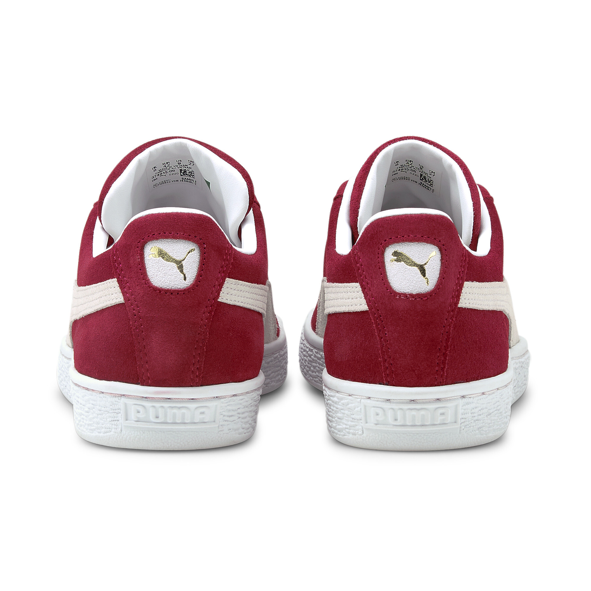 Кеди Puma Suede Classic XXI Cabernet-Puma White (37491506) - фото
