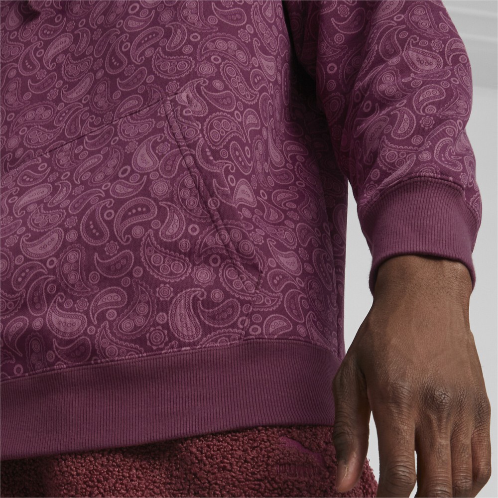 Толстовка Puma Classics Paisleyluxe Aop Hoodie Fl (62523222) - фото