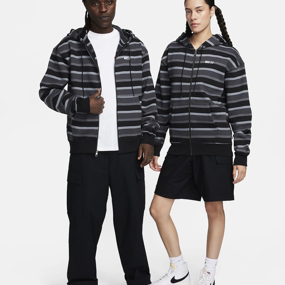 Толстовка U Nk Sb Flc Fz Stripes - фото