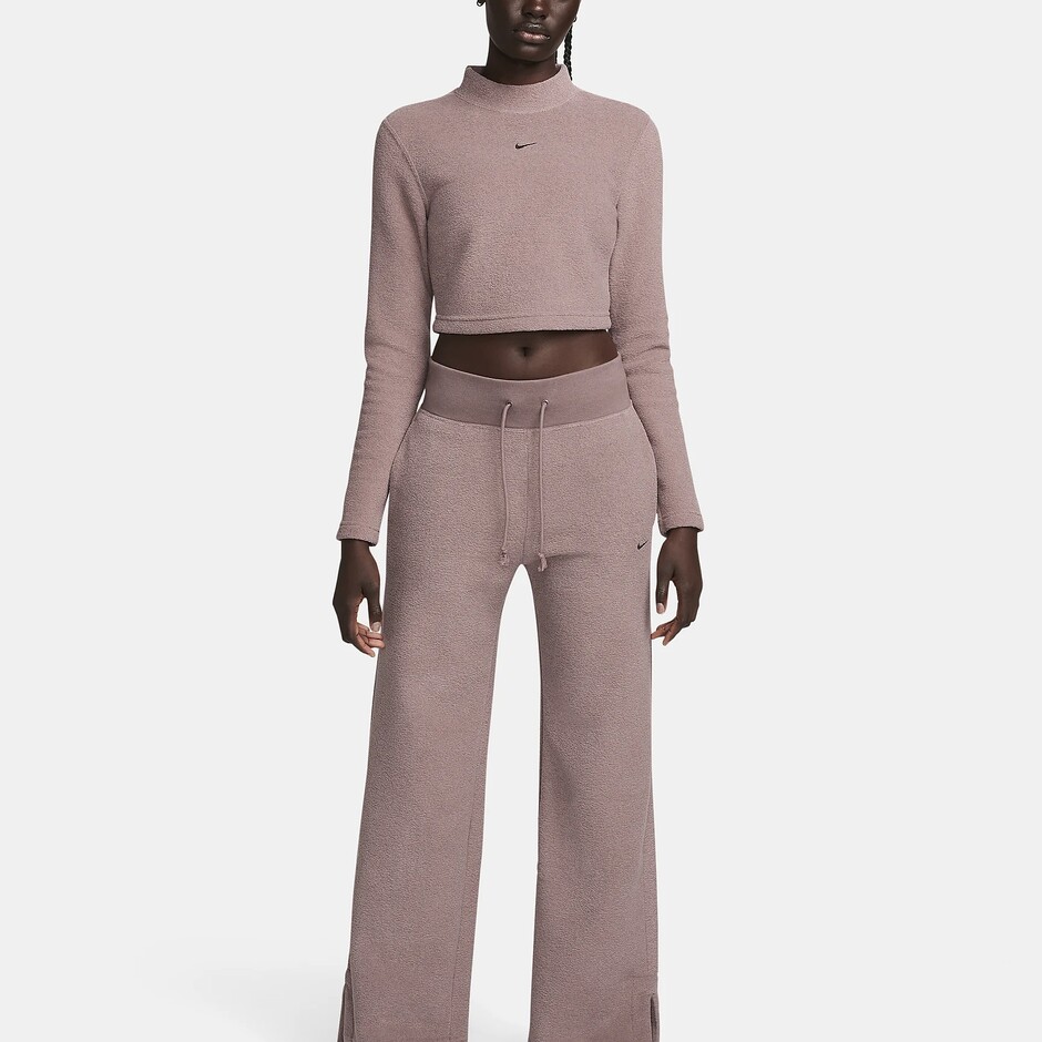 Штани Nike Phoenix Plush High-Waisted Wide-Leg Cosy Fleece (FN3622208) - фото