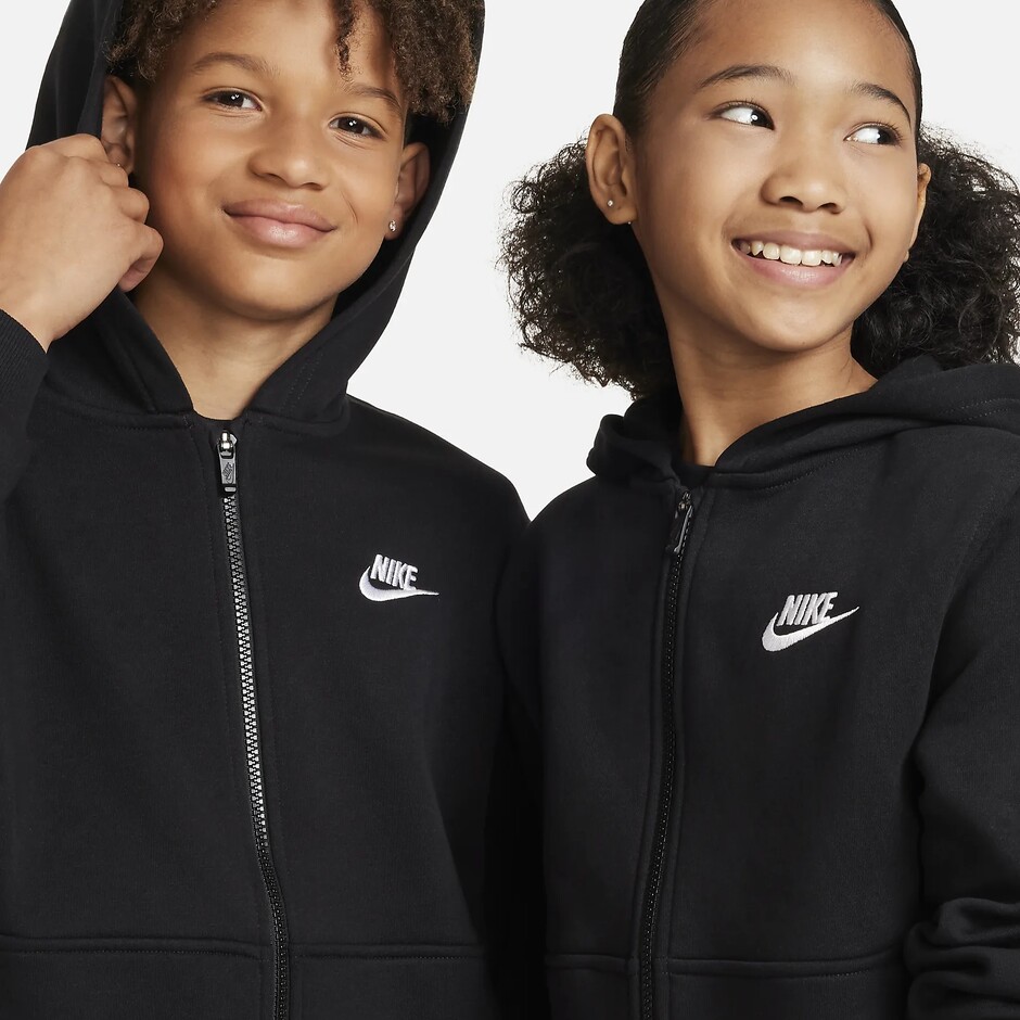 Толстовка Nike Sportswear Club Fleece Full-Zip Hoodie (FD3004010) - фото