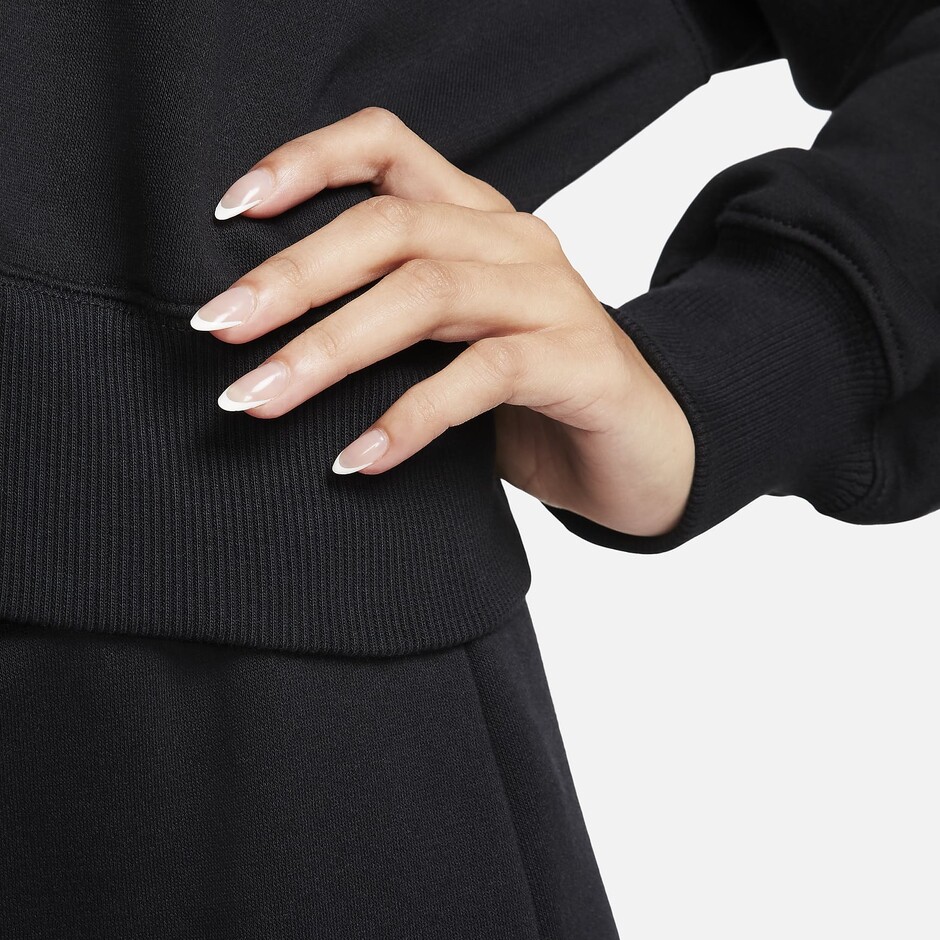 Толстовка W Nsw Phnx Flc Crop Vneck - фото