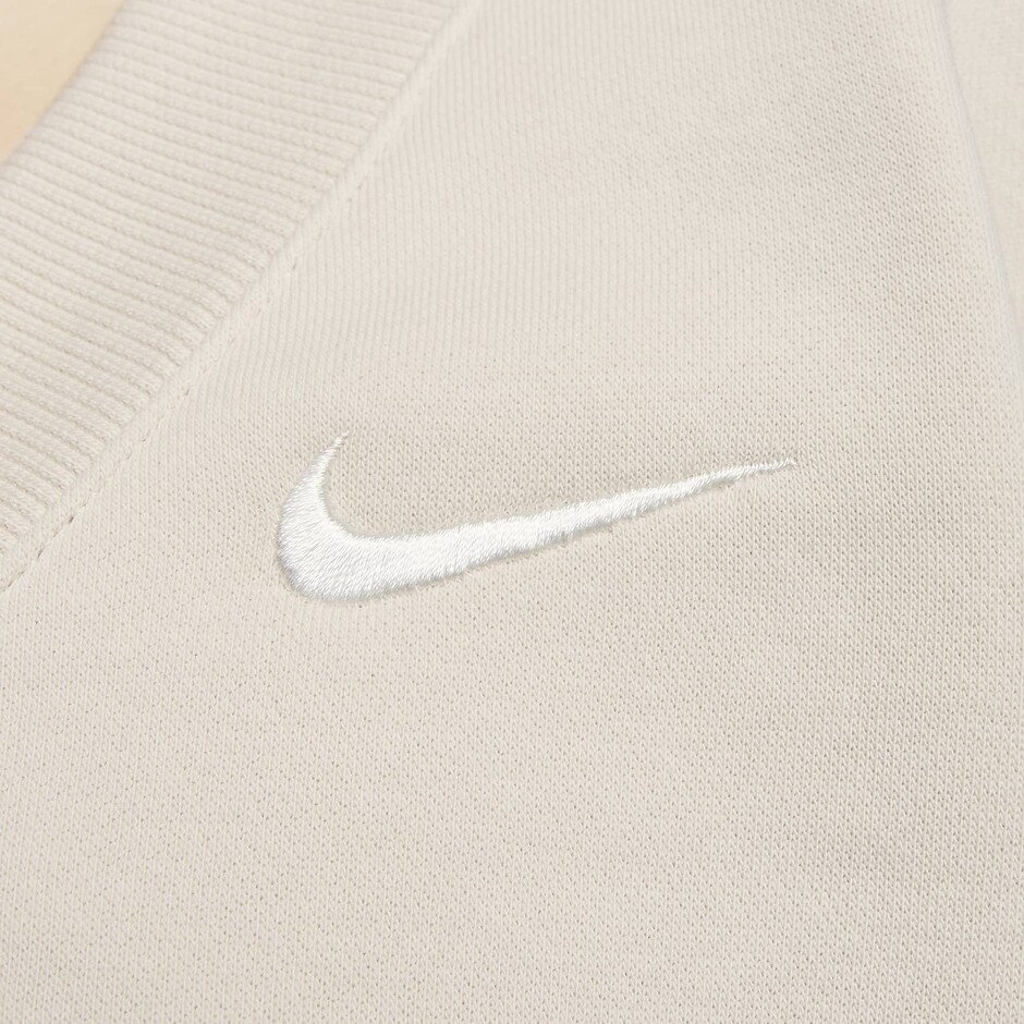 Толстовка Nike W Nsw Phnx Flc Crop Vneck (FN3651104) - фото