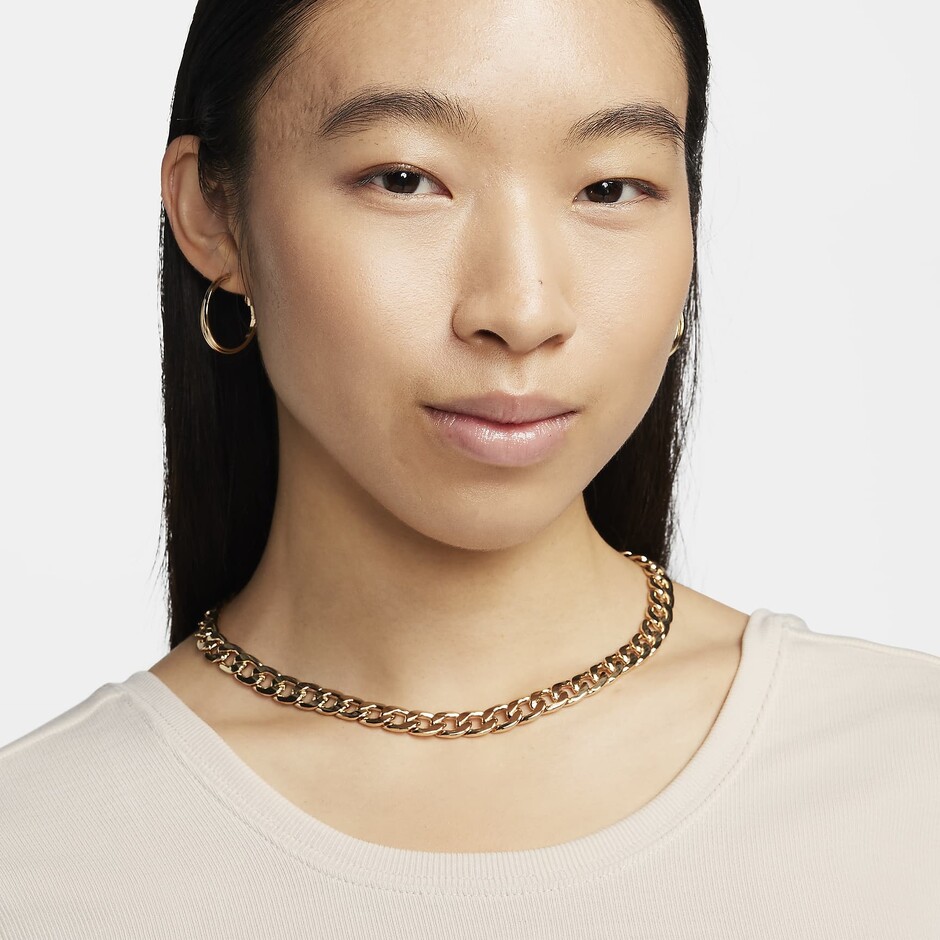 Футболка W Nsw Nk Chll Knt Mrib Ss Top - фото