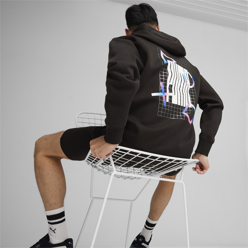 Толстовка Puma X Playstation Graphic Hoodie Dk (62467801) - фото
