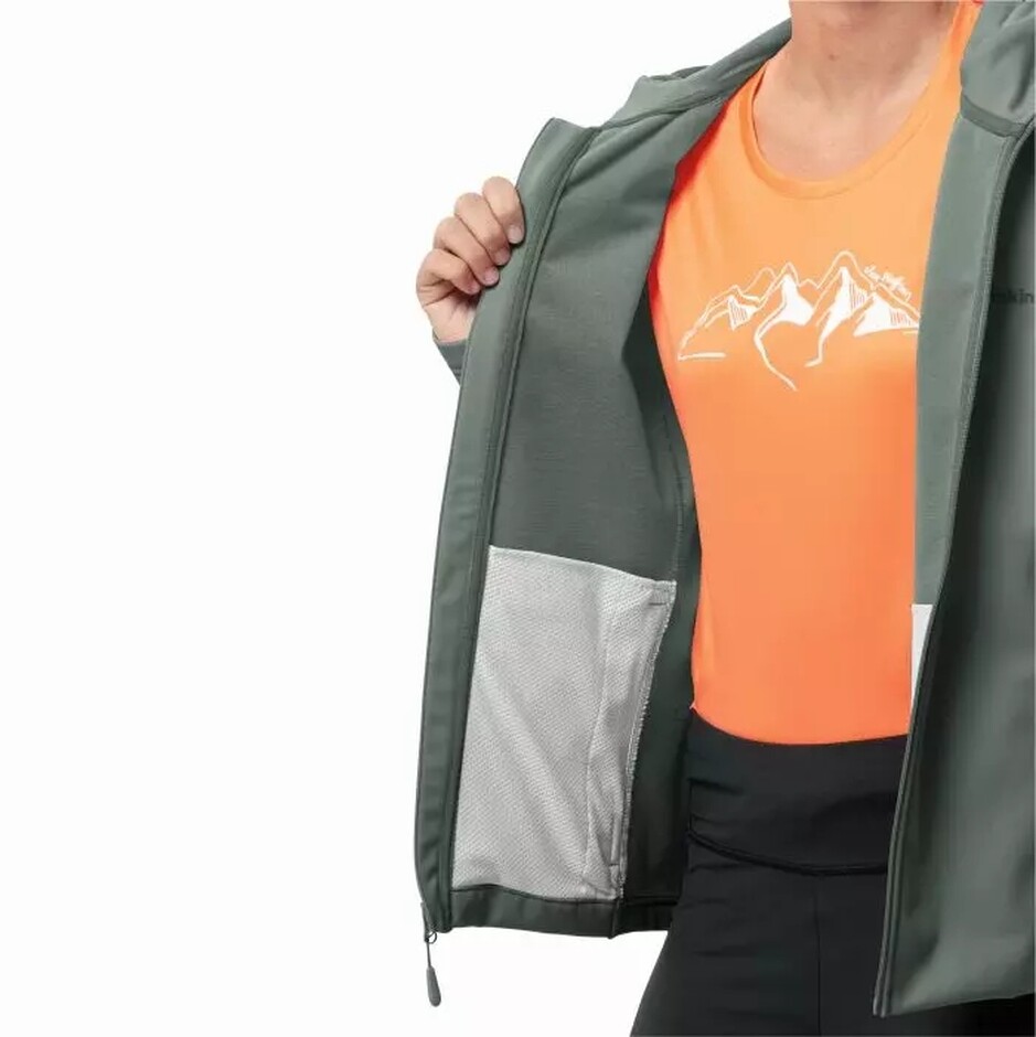 Толстовка Jack Wolfskin Bornberg Hoody W (1307692_4311) - фото