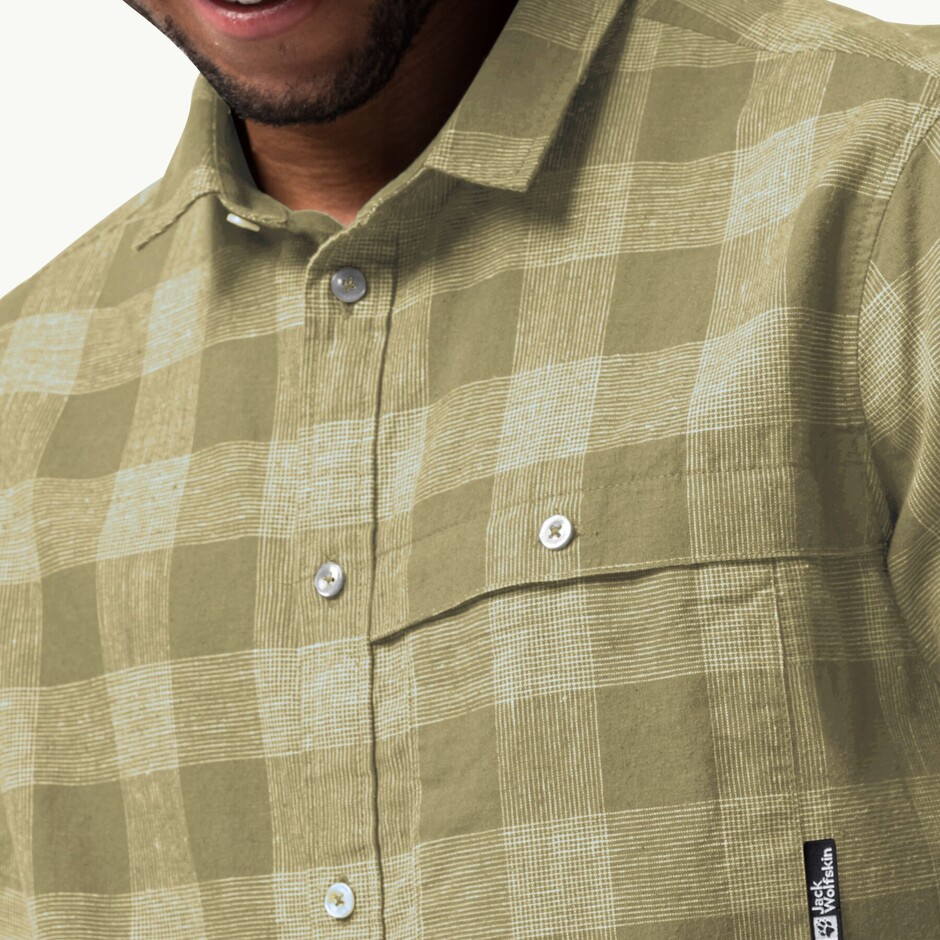 Сорочка Jack Wolfskin Highlands Shirt M (1403412_8971) - фото