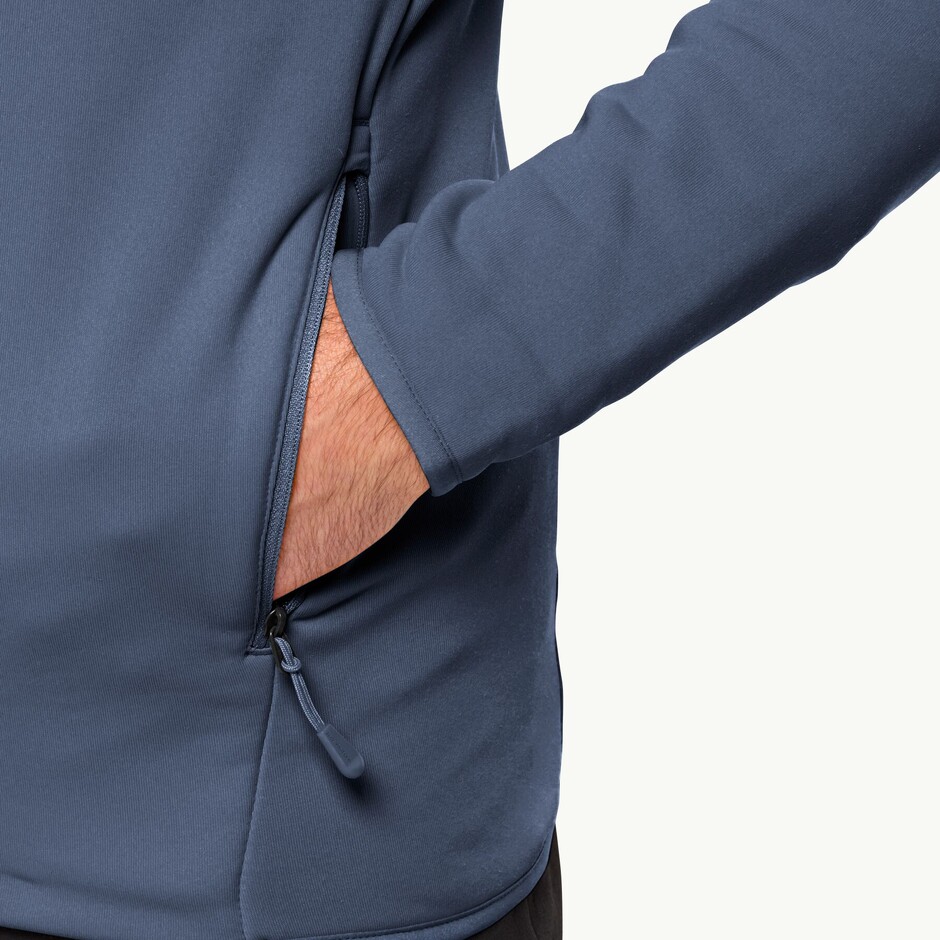 Толстовка Jack Wolfskin Baiselberg Hooded Fz M (1710541_1292) - фото