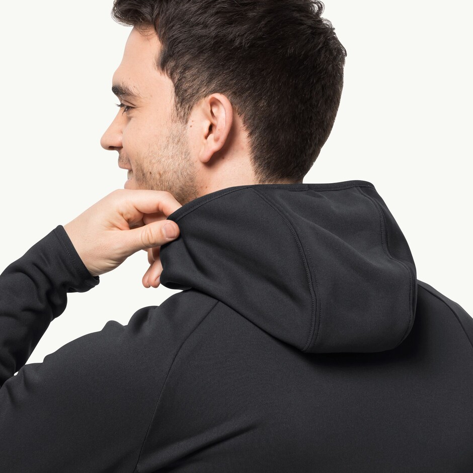 Толстовка Jack Wolfskin Baiselberg Hooded Fz M (1710541_6000) - фото