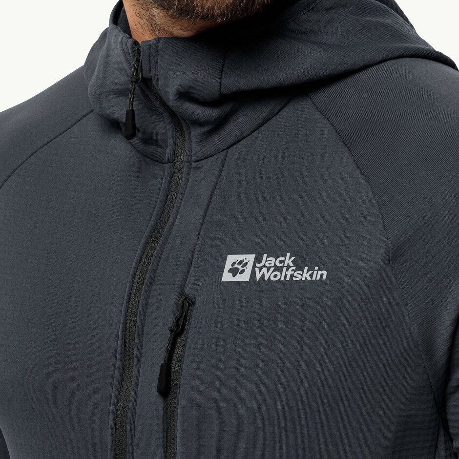 Толстовка Jack Wolfskin Kolbenberg Hooded Fz M (1711012_6350) - фото