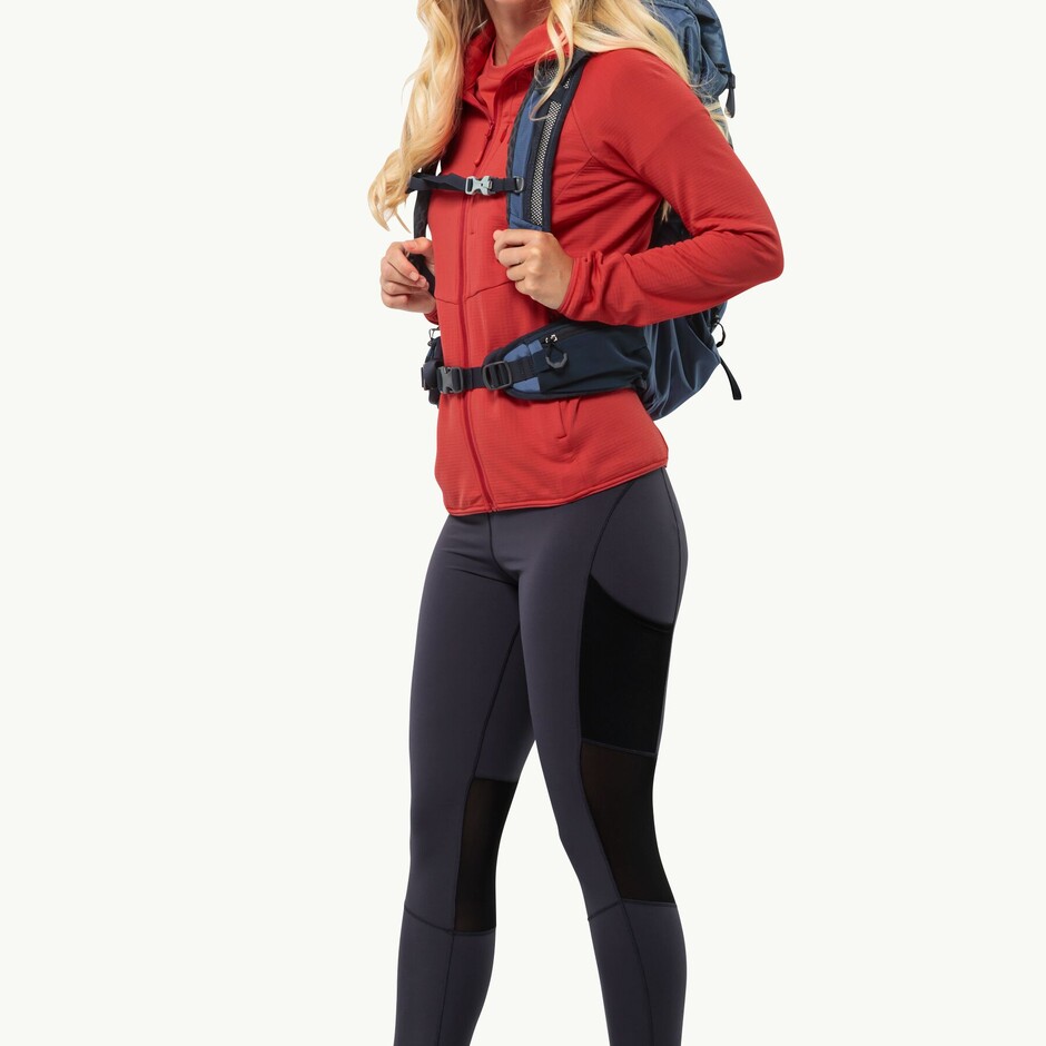 Толстовка Jack Wolfskin Kolbenberg Hooded Fz W (1711072_2720) - фото