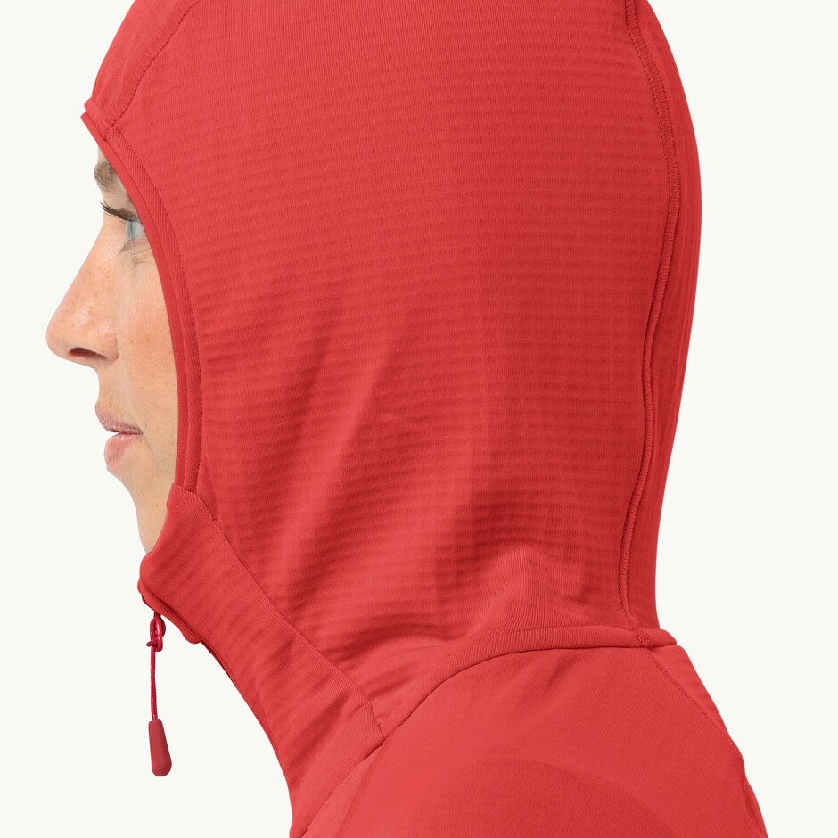 Толстовка Jack Wolfskin Kolbenberg Hooded Fz W (1711072_2720) - фото