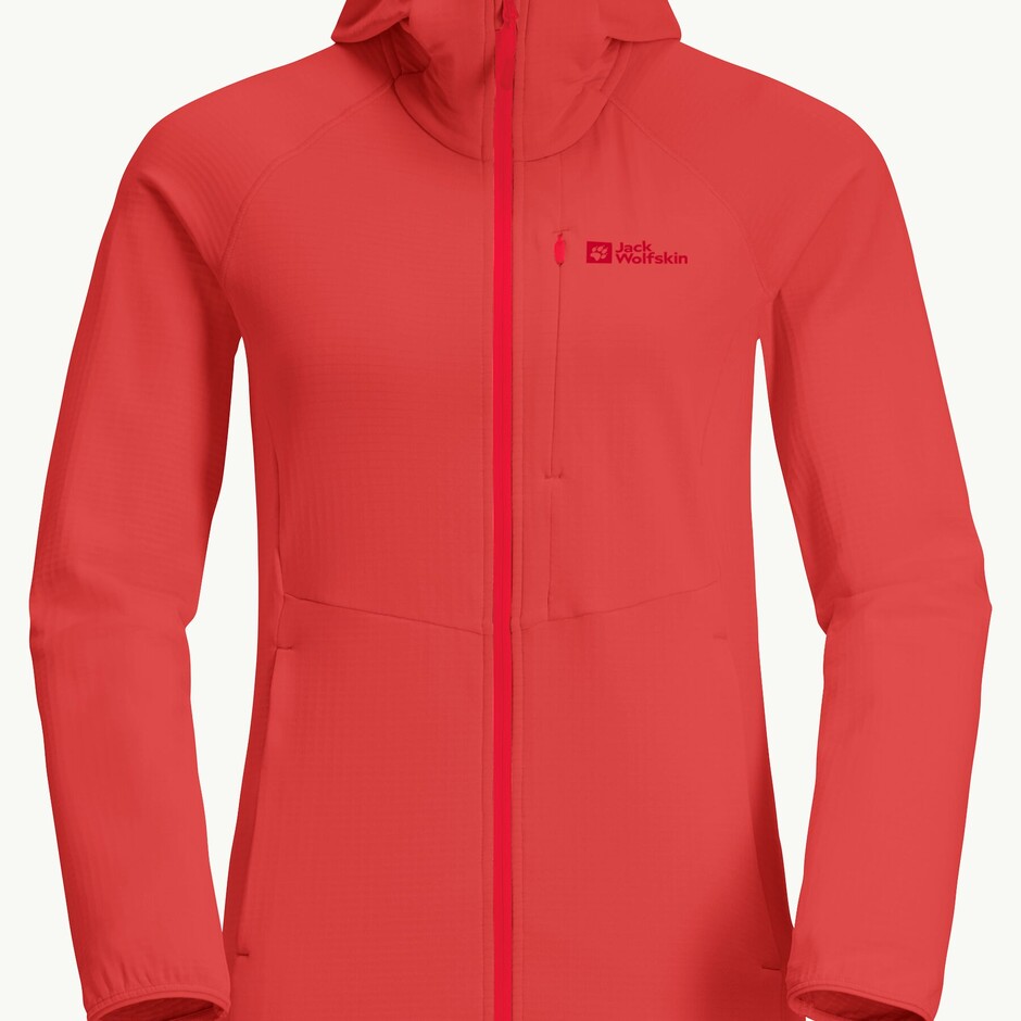 Толстовка Jack Wolfskin Kolbenberg Hooded Fz W (1711072_2720) - фото