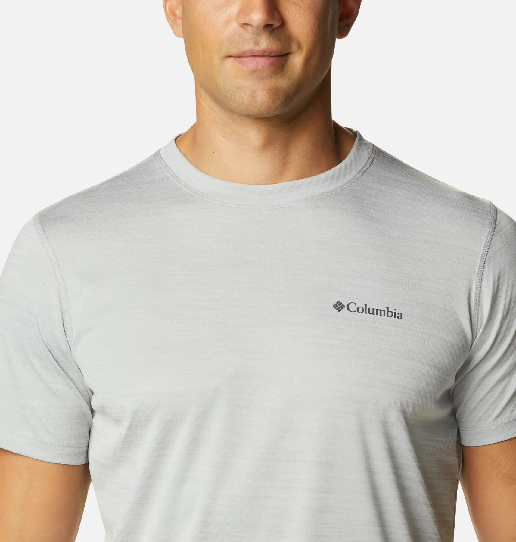 1533313-039 Футболка чоловіча Zero Rules™ Short Sleeve Shirt світло-сірий - фото