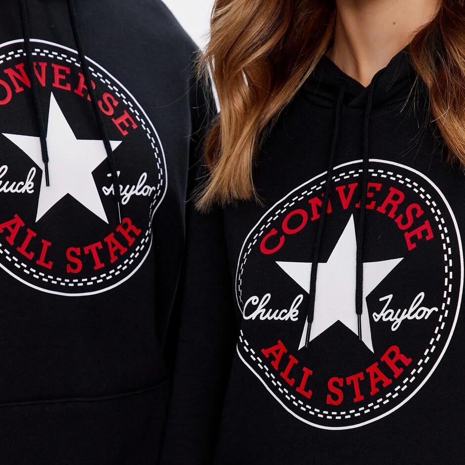 Толстовка Converse Go-To All Star Patch Standard-Fit Pullover Hoodie (10025469001) - фото
