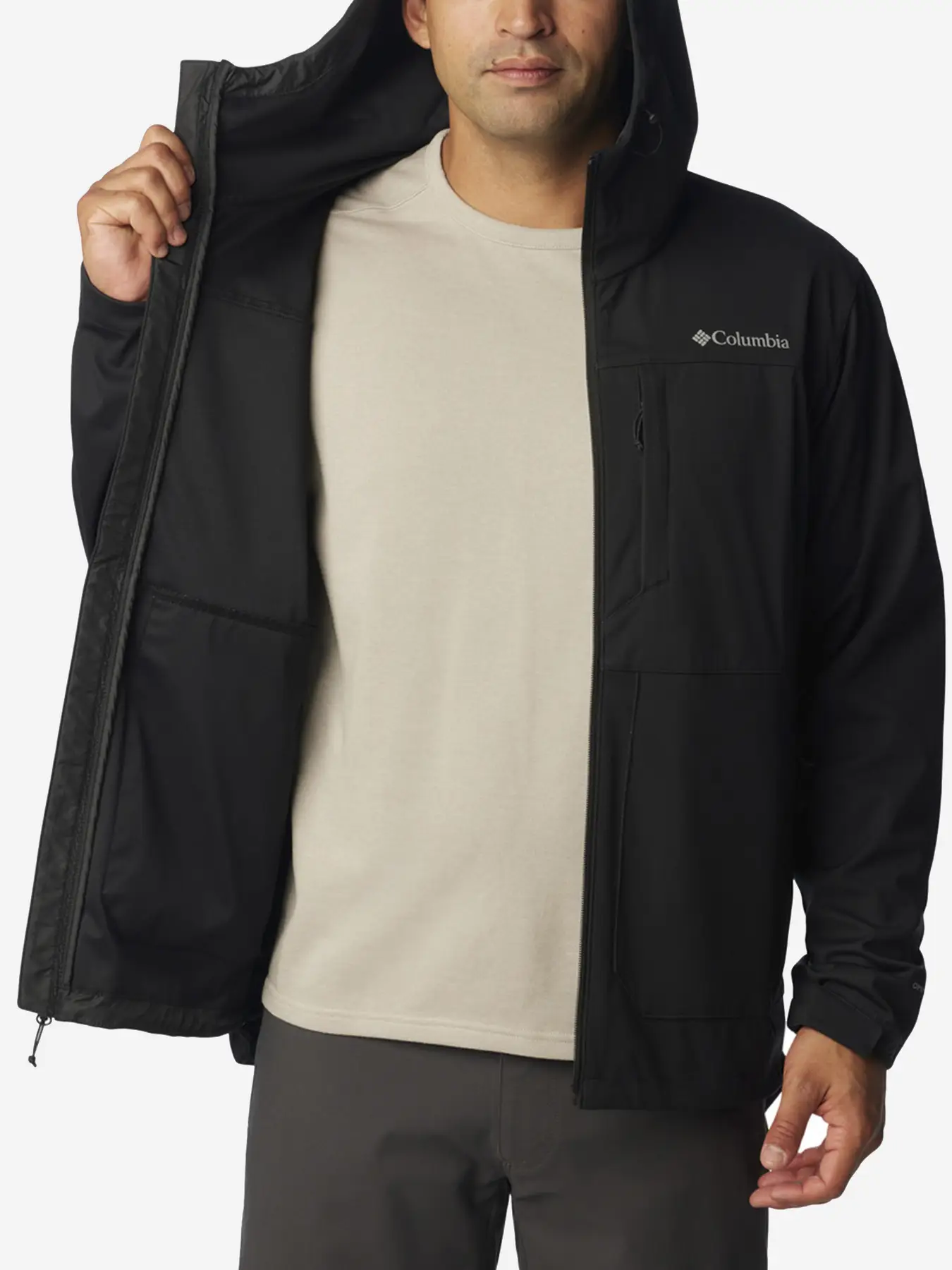 Куртка мембранна Columbia Black Mesa™ Hooded Softshell (2071331-010) - фото