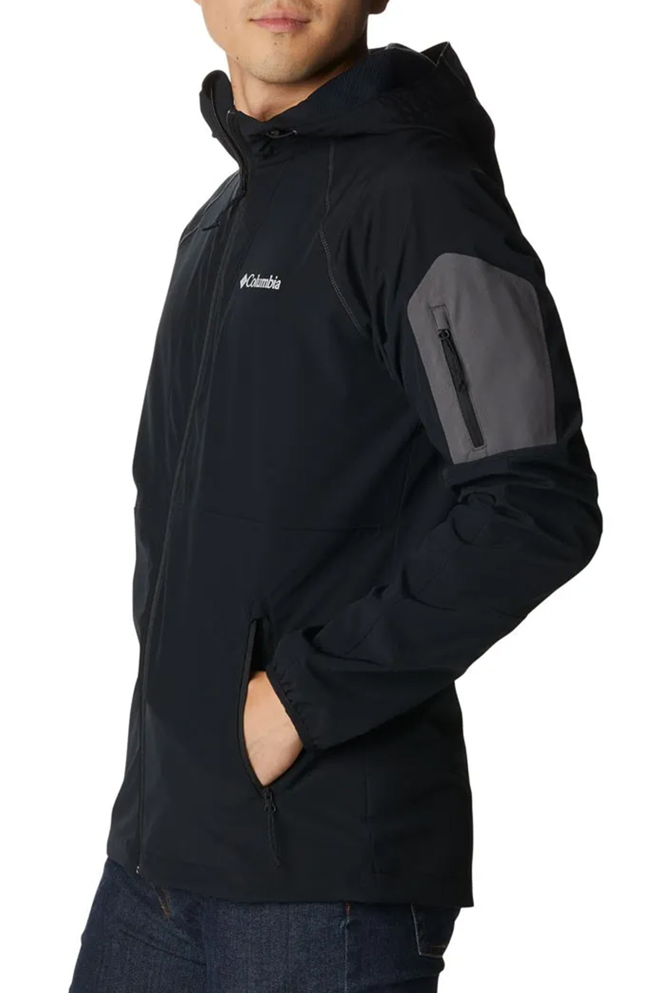 Куртка софт-шел Columbia Tall Heights™ Hooded Softshell (1975591-011) - фото