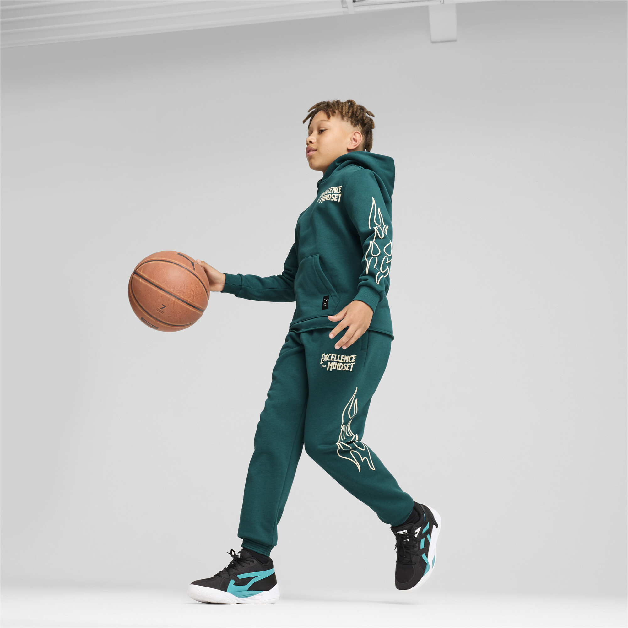 Штани Puma Basketball Caution Sweat Pants B (62652222) - фото