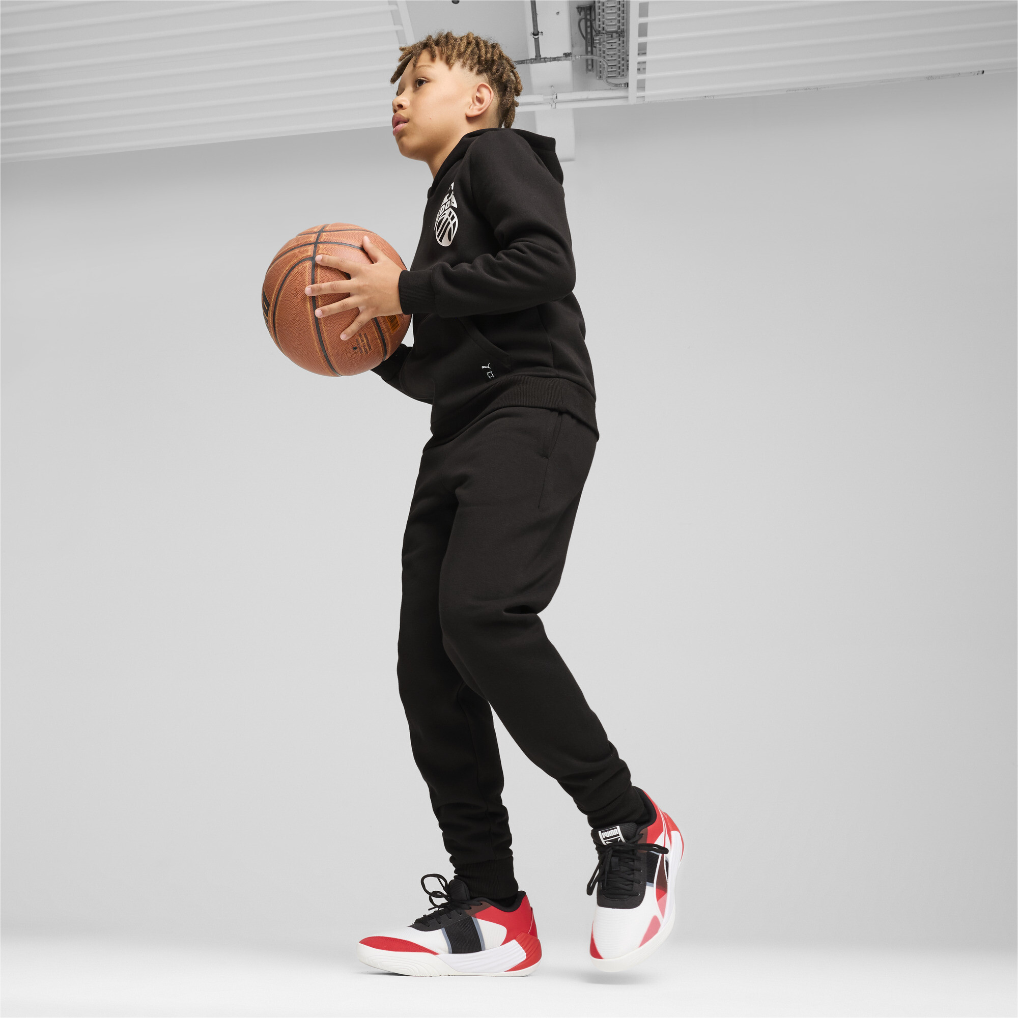 Толстовка Puma Basketball Blueprint Hoodie Fl B (62652601) - фото