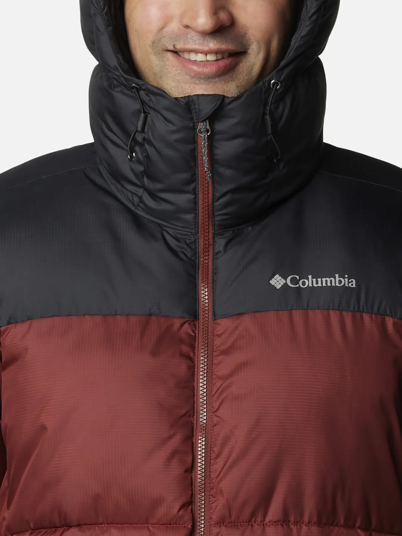 Куртка утеплена штучним пухом чоловіча Columbia Puffect™ II Hooded Jacket (2086851CLB-681) - фото