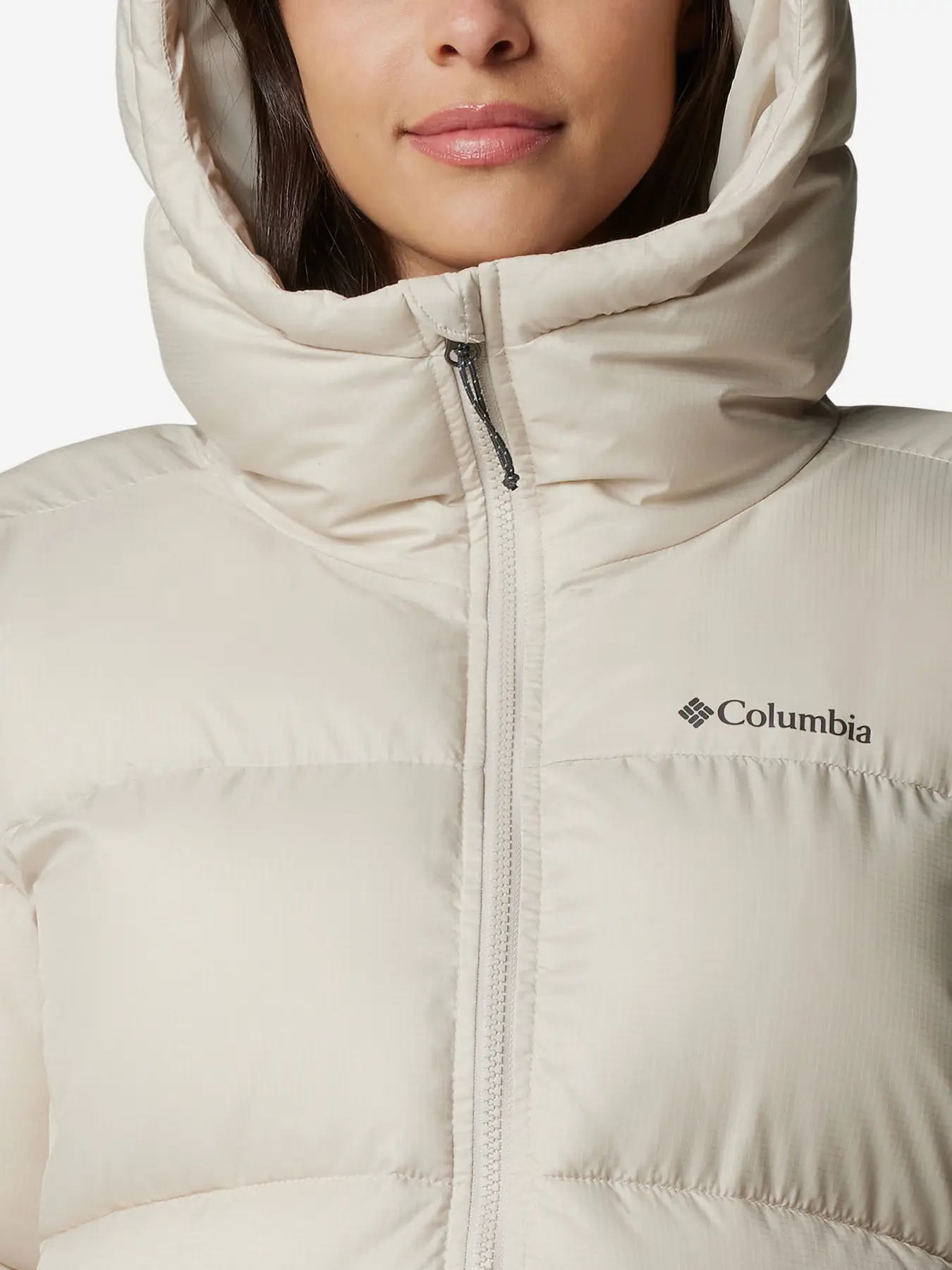 Куртка утеплена штучним пухом жіноча Columbia Puffect™ II Mid Jacket Hooded (2088471CLB-278) - фото