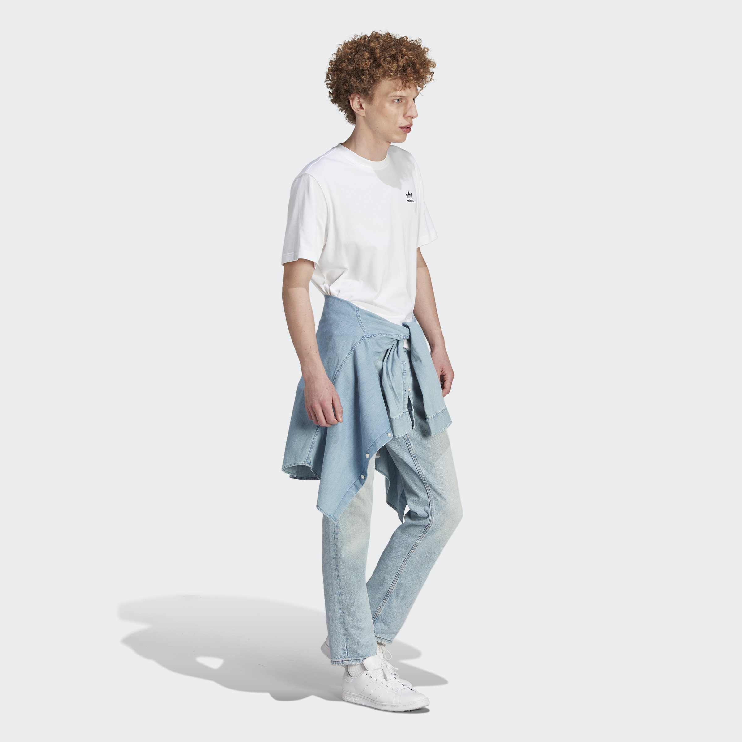 Футболка ADIDAS B+F Trefoil Tee (IM4513) - фото