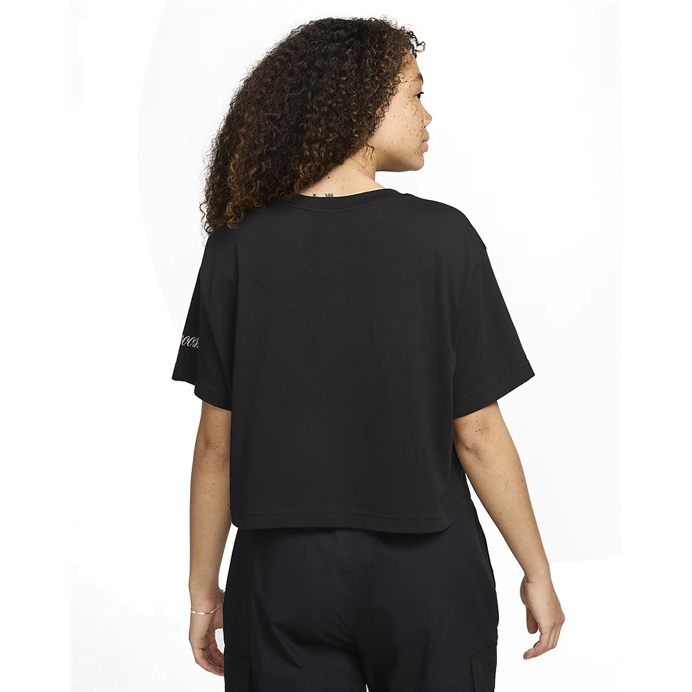 Футболка W Nsw Short-Sleeve Cropped Varsity - фото